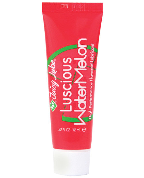 Id Juicy Waterbased Lube - 12 G Tube Watermelon