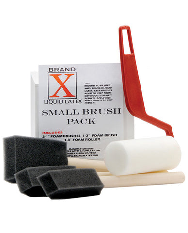 Foam Brush Small Pack - Pack Of 4