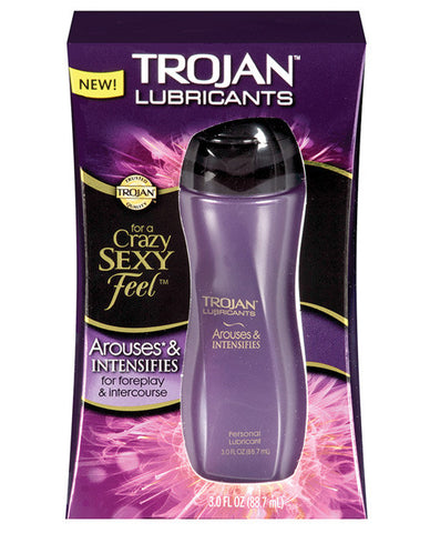 Trojan Lubricant - 3 Oz Arouses & Intensifies