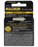 Trojan Magnum Thin Condoms - Box Of 3