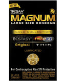 Trojan Magnum Gold Collection Combo - Box Of 10