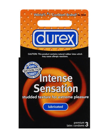 Durex Intense Sensation Condom - Box Of 3