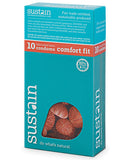 Sustain Condoms Comfort Fit - Pack Of 10