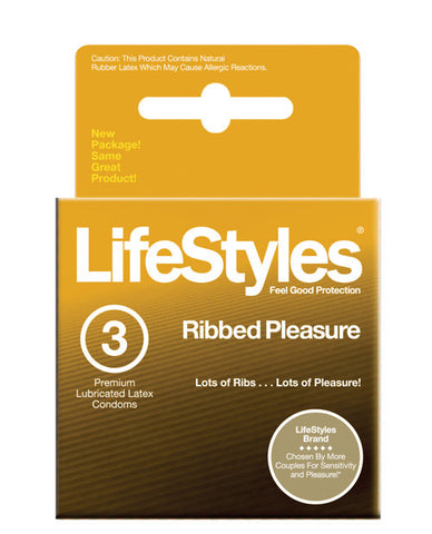 Lifestyles Ultra Ribbed - Box Of 3