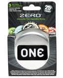 One Zero Thin Condoms - Box Of 3