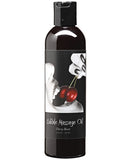 Earthly Body Hemp Edible Massage Oil - 8 Oz Cherry