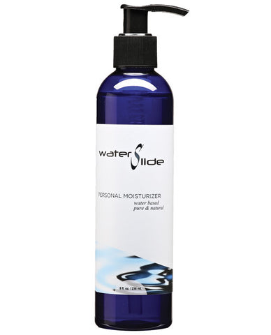 Earthly Body Water Slide Personal Lubricant W-carrageenan - 8 Oz Bottle