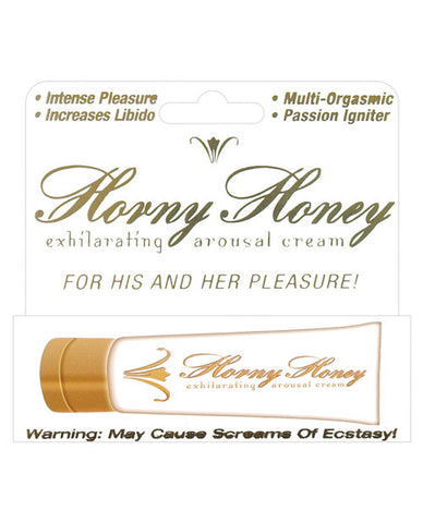 Horny Honey Stimulating Arousal Cream - 1 Oz