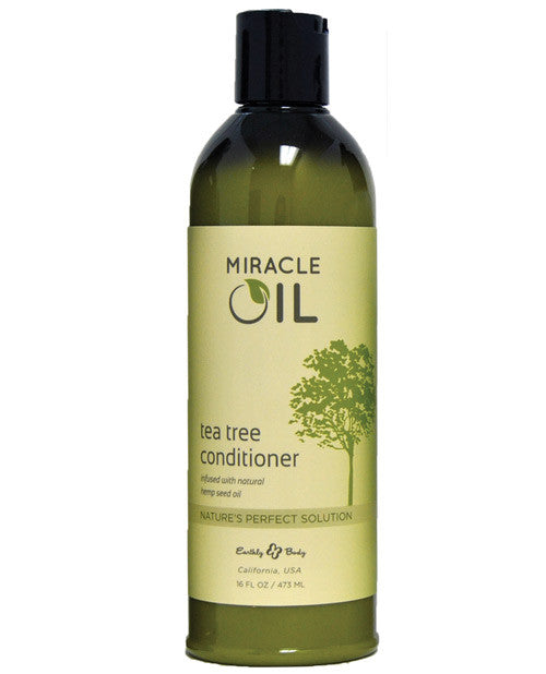 Earthly Body Miracle Oil Conditioner - 16 Oz Tea Tree