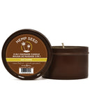 Earthly Body Suntouched Hemp Candle - 6.8 Oz Round Tin Nag Champa