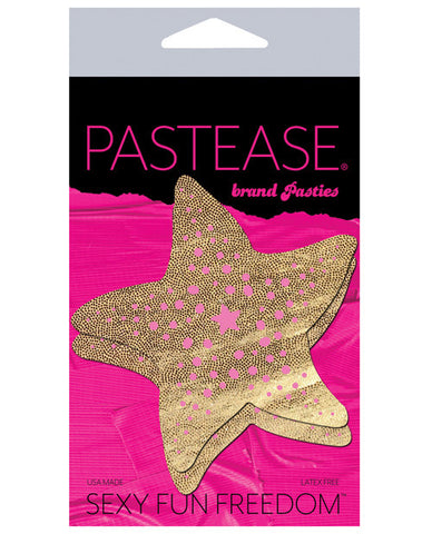 Pastease Gold Liquid Glitter Starfish O-s