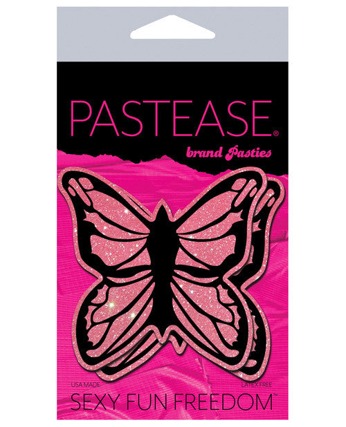 Pastease Pink Glitter Butterfly O-s