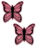 Pastease Pink Glitter Butterfly O-s