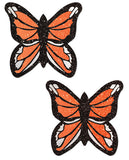 Pastease Orange Glitter Butterfly O-s