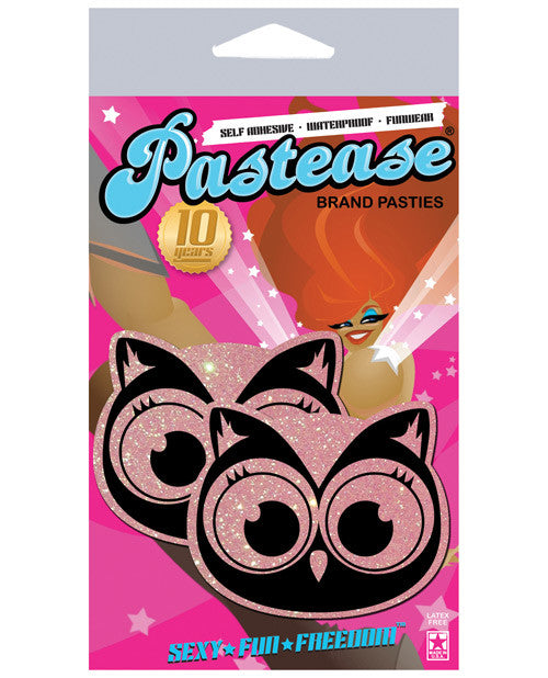 Pastease Baby Pink Glittering Owls