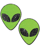 Pastease Green Glitter Alien O-s