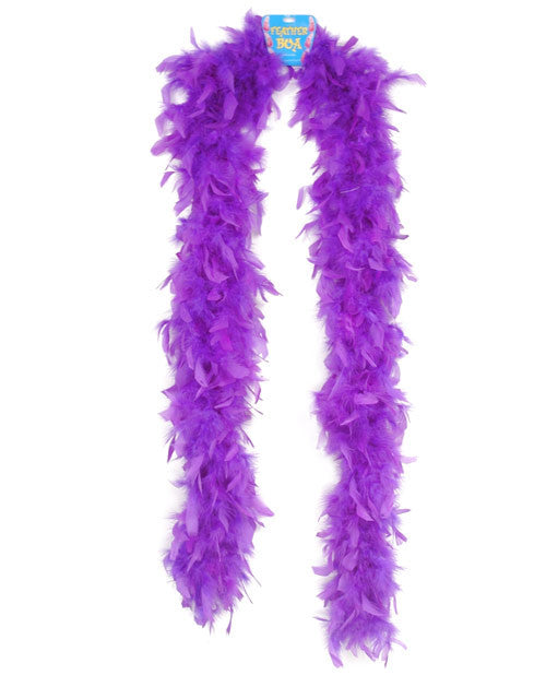 Lightweight Feather Boa - Purple