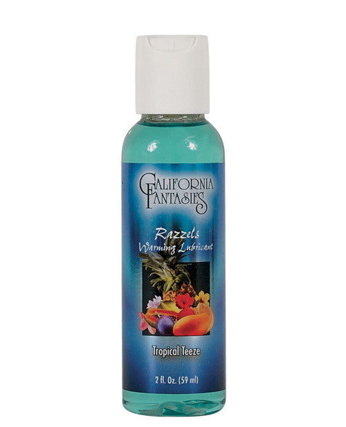 Razzels Warming Lubricant - 2 Oz Tropical Teeze