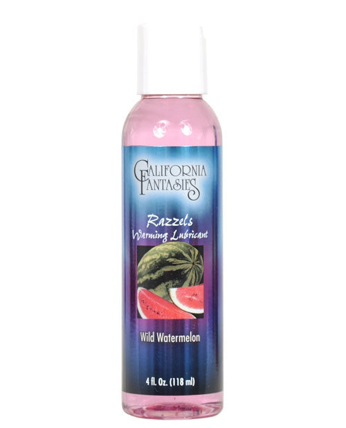 Razzels Warming Lubricant - 4 Oz Wild Watermelon