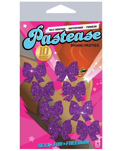 Pastease Mini Glitter Butterflies - Purple Pack Of 8