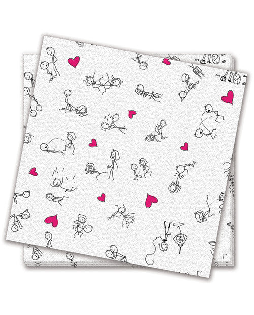 Dirty Dishes Position Napkins - Bag Of 8