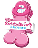 Bachelorette Pecker Wall Decorations