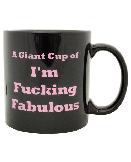 Attitude Mug A Giant Cup Of I'm Fucking Fabulous