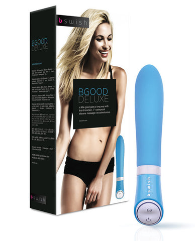 Bgood Deluxe Waterproof Massager - Blue