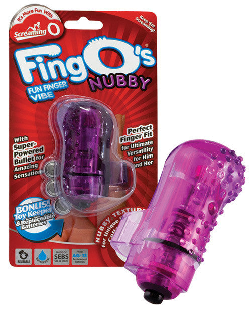 Screaming O Fingo's - Nubby Purple