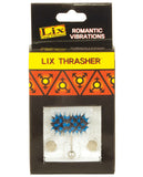 Lix-thrasher Oral Vibrator Tongue Ring - Asst Colors