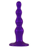 Tantus Ripple Silicone Plug - Small Purple