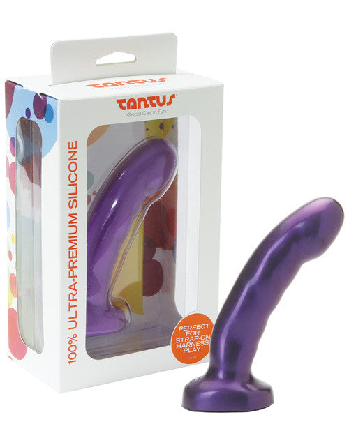 Tantus Acute Silicone Dildo - Purple Haze