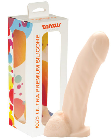 Tantus Hank Silicone Dildo - Cream