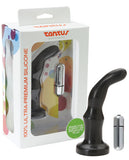 Tantus Protouch Silicone Vibrating Dildo - Black