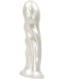 Tantus Goddess Silicone Vibrating Dildo - White Pearl