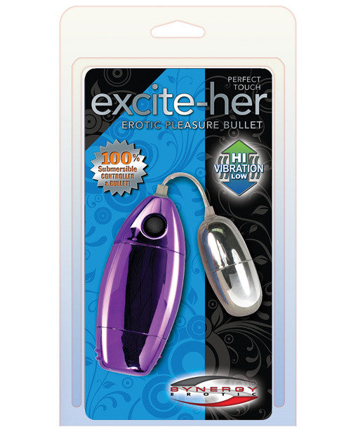 Perfect Touch Excite-her Silver Bullet Waterproof - Luster Lavender