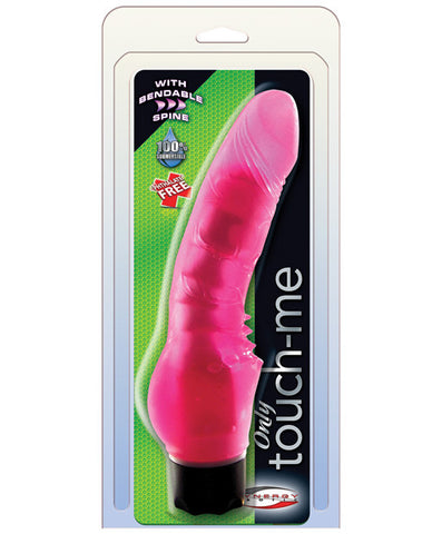 Only Touch Me Vibrator W-bendable Spine - Pink