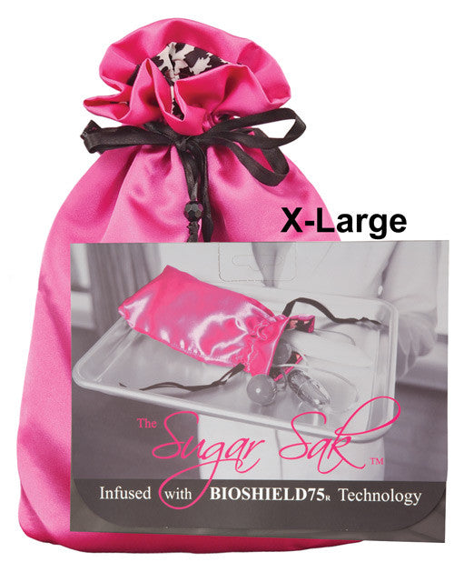 Sugar Sak Anti-bacterial Toy Bag Extra Large - Pink