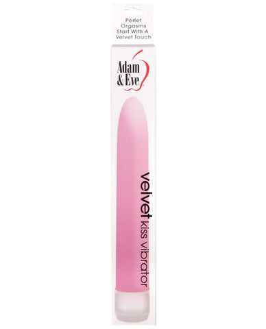 Adam & Eve Velvet Kiss Vibrator - Pink