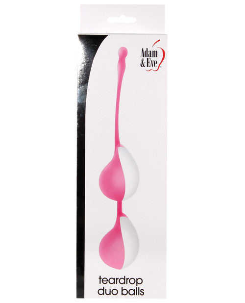 Adam & Eve Tear Drop Duo Balls - Pink