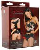 Adam & Eve Scarlet Couture Bondage Strap On Starter Set