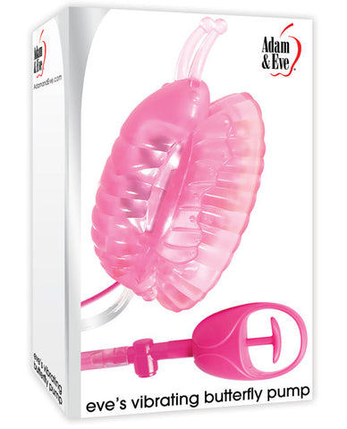 Adam & Eve Eve's Vibrating Butterfly Pump - Pink