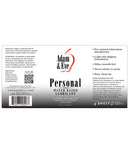 Adam & Eve Personal Water Based Lube - 16 Oz