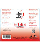 Adam & Eve Forbidden Anal Water Based Lube - 8oz