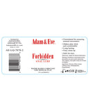 Adam & Eve Forbidden Water Based Anal Lube - 1 O