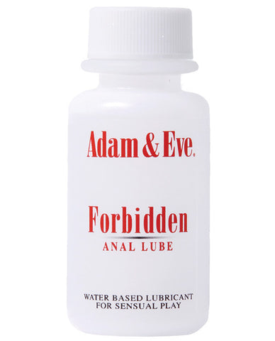 Adam & Eve Forbidden Water Based Anal Lube - 1 O