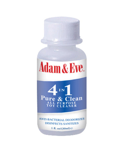 Adam & Eve 4 In 1 Pure & Clean Misting Toy Cleaner - 1 Oz