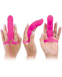 Adam & Eve G Spot Touch Finger Vibrator - Pink