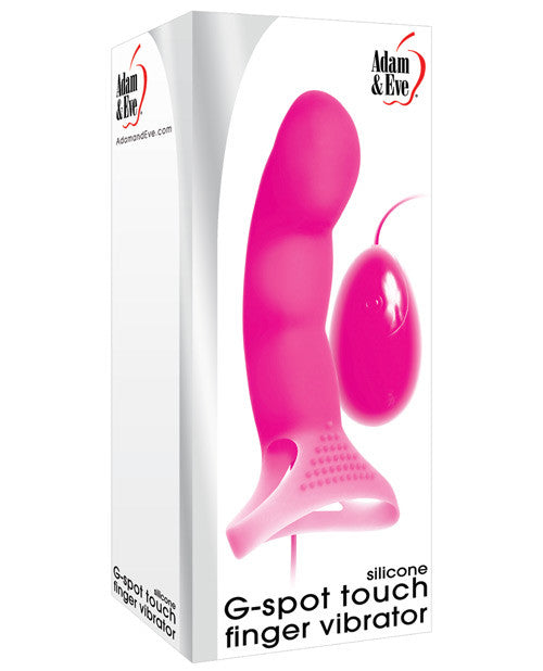 Adam & Eve G Spot Touch Finger Vibrator - Pink