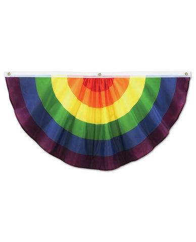 Rainbow Fabric Bunting